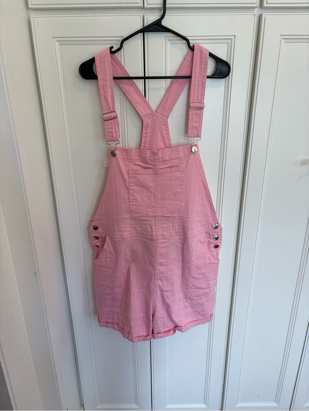Pink Short Overalls - Women’s Casual Shorts